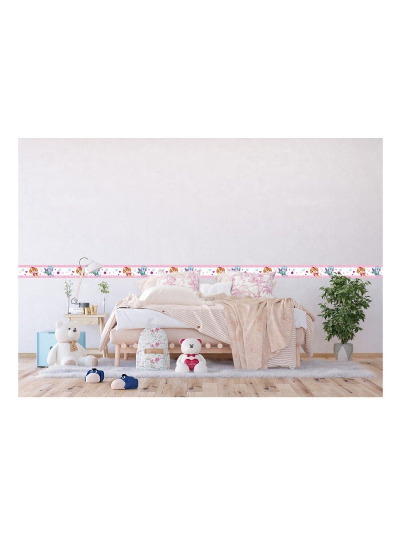 Frise auto-collante Pat'Patrouille Stella et Everest Rose - Kiabi