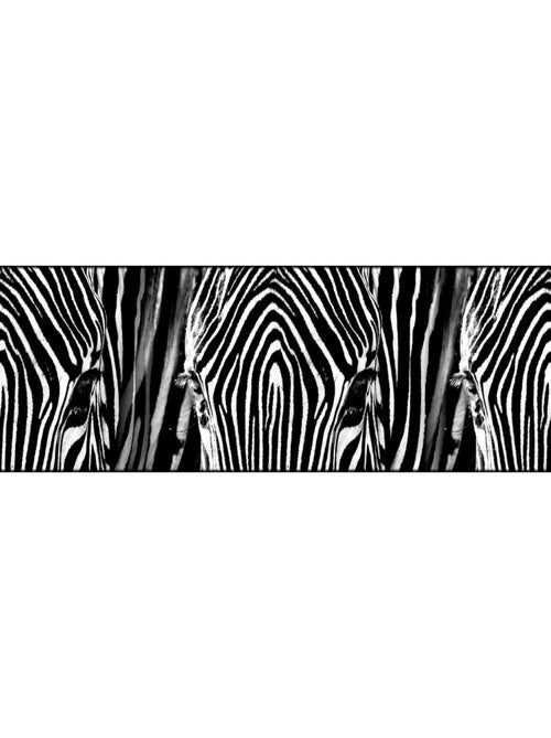 Frise auto-collante Zebra - 1 rouleau de 14 cm x 500 cm - Kiabi