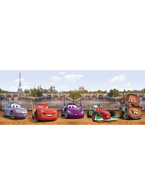 Frise Cars City Disney toutes les voitures au départ - Kiabi