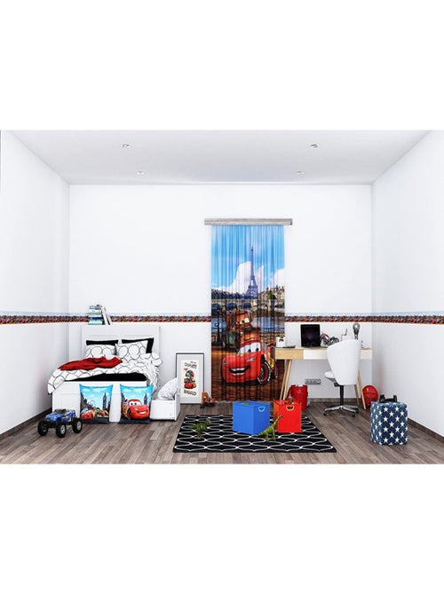 Frise Cars City Disney toutes les voitures au départ - Kiabi