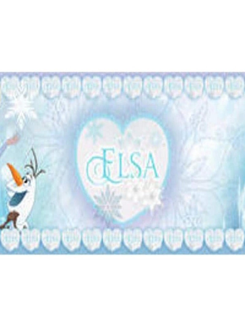 Frise Elsa Disney Frozen, La Reine des Neiges Multicolore - Kiabi