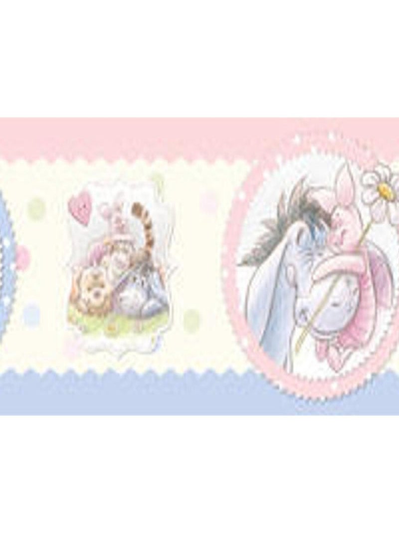 Frise motifs Winnie l'Ourson Disney Multicolore - Kiabi