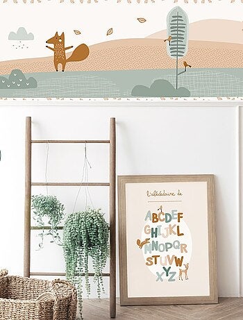 Frise papier peint Edgar le Renard