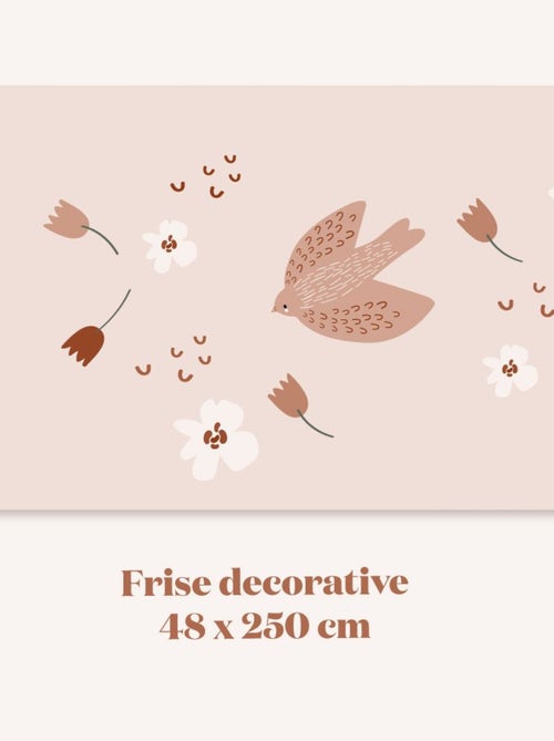 Frise papier peint Paloma - Kiabi