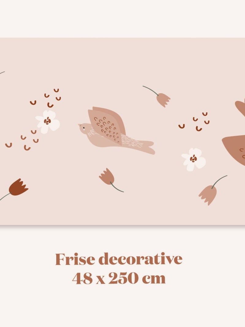 Frise papier peint Paloma Multicolore - Kiabi