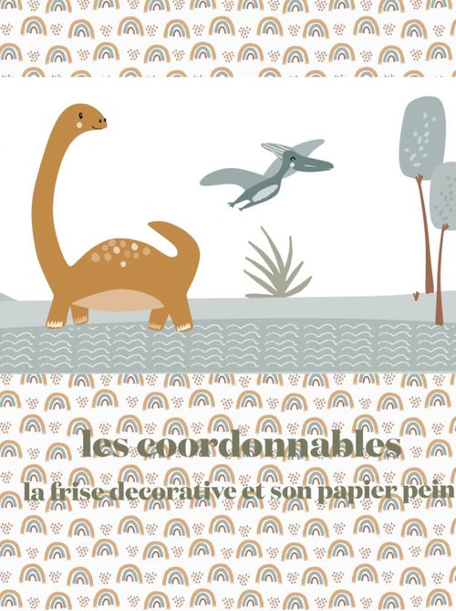 Frise papier peint Paolo - Kiabi