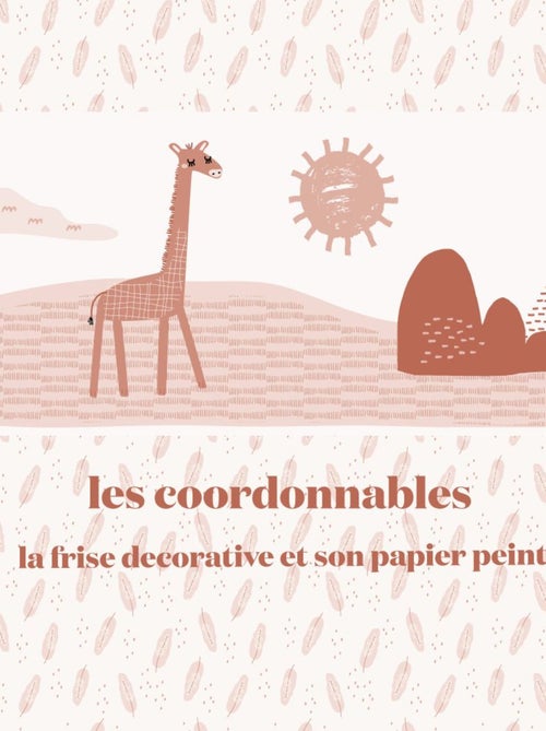 Frise papier peint Sofia - Kiabi