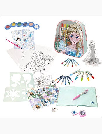 Frozen coffret de dessin 80 pièces +3 ans