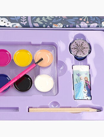 Frozen coffret de dessin au format mallette, 50 pièces