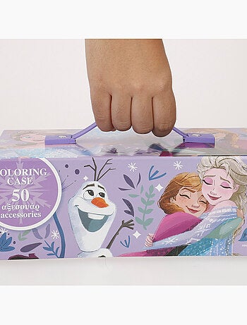 Frozen coffret de dessin au format mallette, 50 pièces