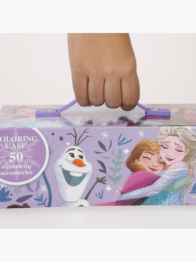 Frozen coffret de dessin au format mallette, 50 pièces N/A - Kiabi