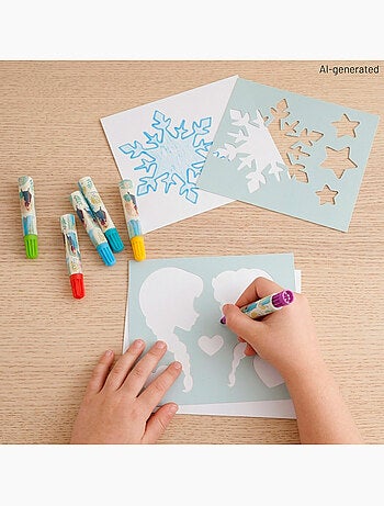Frozen kit de dessin avec sac à dos
