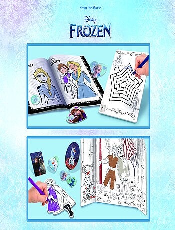 FROZEN SAC A DOS ECOLE DE DESSIN ET DE COLORIAGE