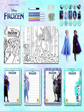 FROZEN SAC A DOS ECOLE DE DESSIN ET DE COLORIAGE
