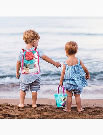 Frozen seau de plage avec accessoires et sac de transport
