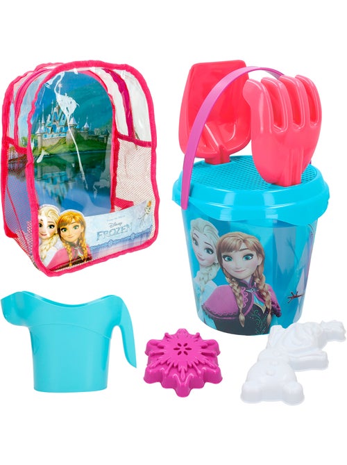 Frozen seau de plage avec accessoires et sac de transport - Kiabi