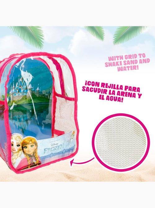 Frozen seau de plage avec accessoires et sac de transport - Kiabi