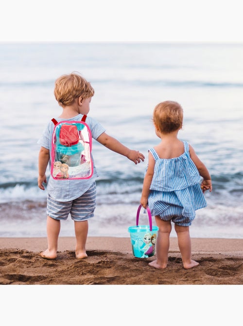 Frozen seau de plage avec accessoires et sac de transport - Kiabi