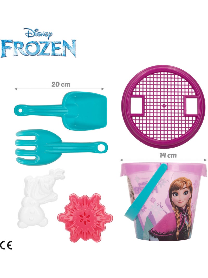 Frozen seau de plage avec accessoires sac à dos et poncho N/A - Kiabi