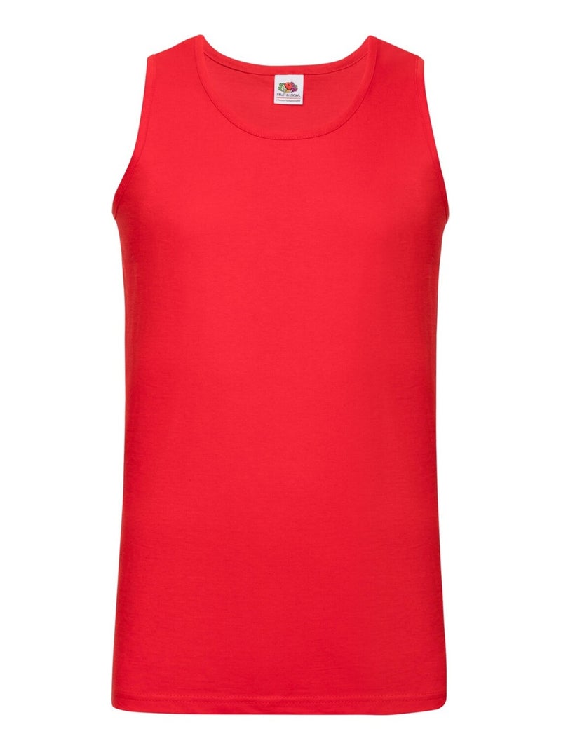 FruÇa of the Loom - Débardeur VALUEWEIGHT ATHLETIC Rouge - Kiabi