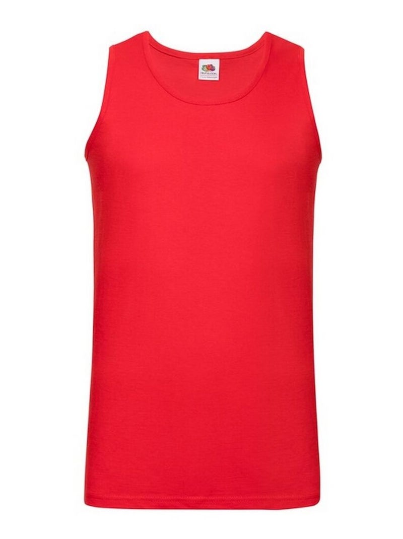 FruÇa of the Loom - Débardeur VALUEWEIGHT Rouge - Kiabi