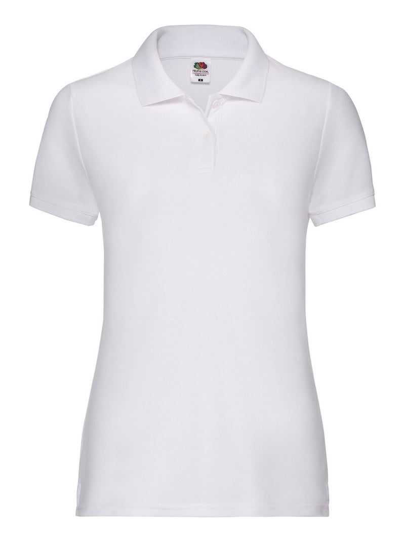 FruÇa of the Loom - Polo 65/35 Blanc - Kiabi