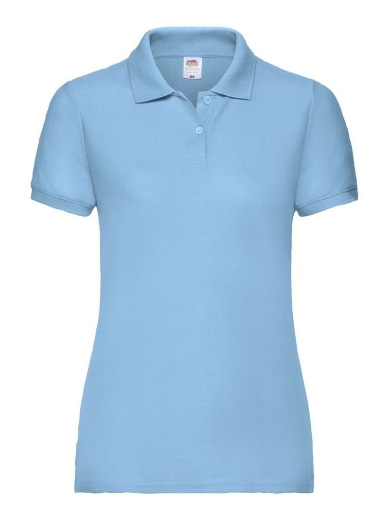 FruÇa of the Loom - Polo 65/35 Bleu ciel - Kiabi