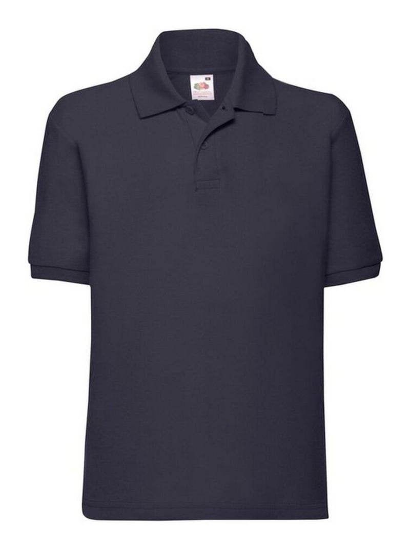 FruÇa of the Loom - Polo 65/35 Bleu nuit - Kiabi