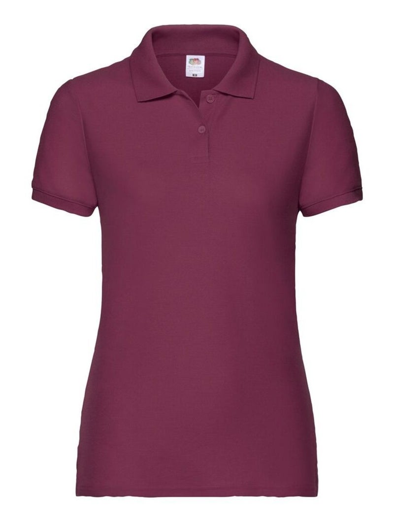 FruÇa of the Loom - Polo 65/35 Bordeaux - Kiabi