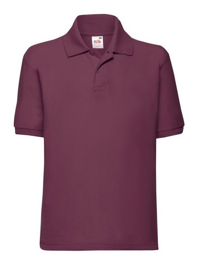 FruÇa of the Loom - Polo 65/35 Bordeaux - Kiabi