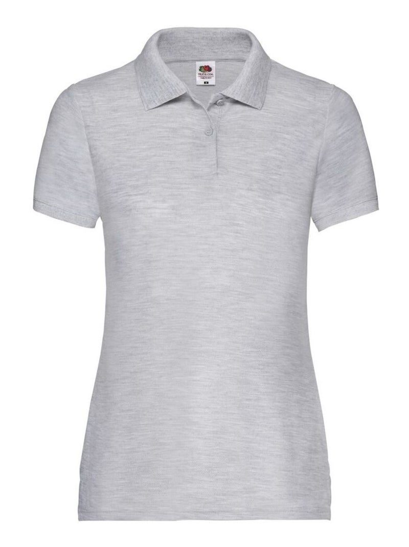 FruÇa of the Loom - Polo 65/35 Gris chiné - Kiabi