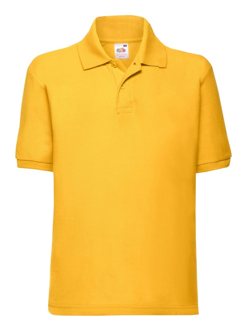 FruÇa of the Loom - Polo 65/35 Jaune - Kiabi