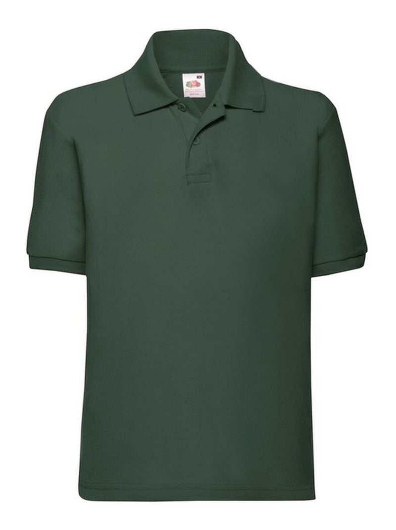 FruÇa of the Loom - Polo 65/35 Vert bouteille - Kiabi