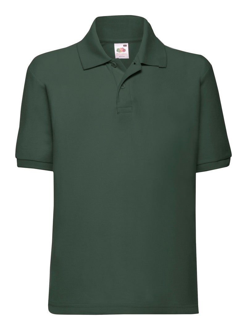 FruÇa of the Loom - Polo 65/35 Vert bouteille - Kiabi