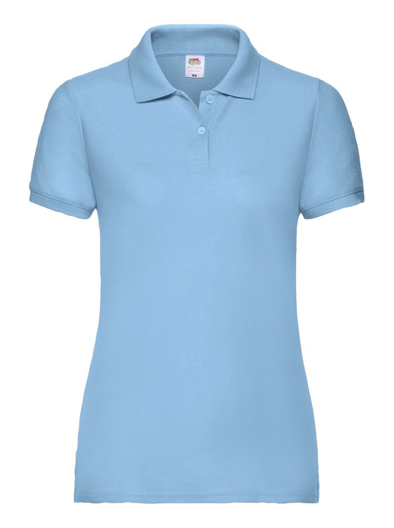 FruÇa of the Loom - Polo Bleu ciel - Kiabi