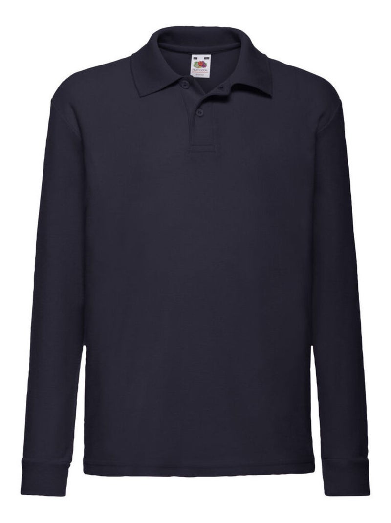 FruÇa of the Loom - Polo Bleu nuit - Kiabi