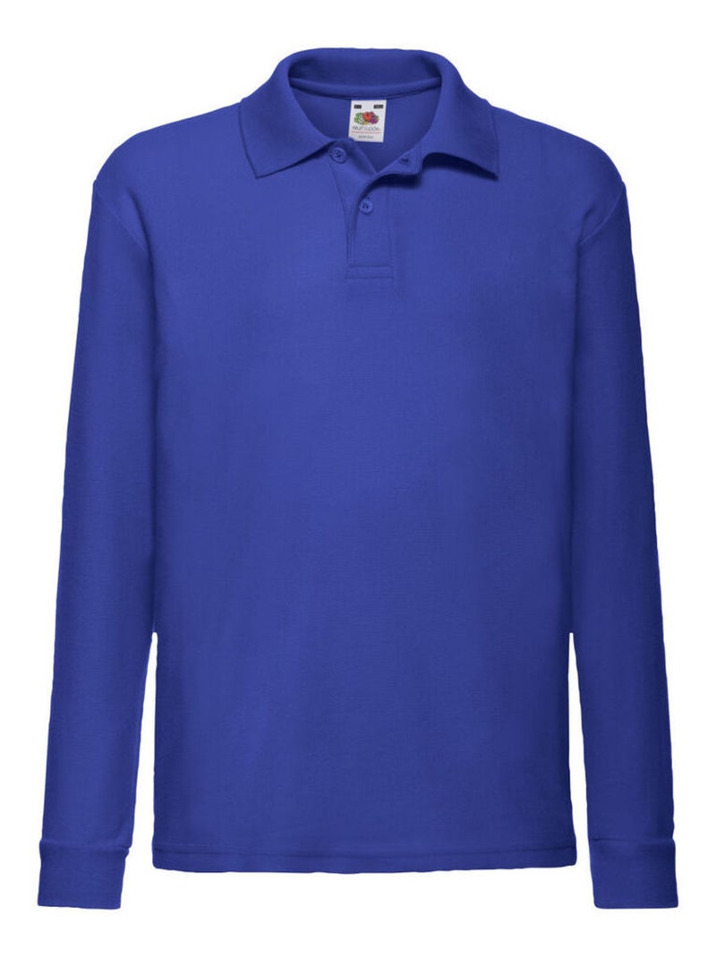 FruÇa of the Loom - Polo Bleu roi - Kiabi