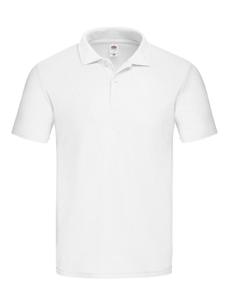 FruÇa of the Loom - Polo ORIGINAL Blanc - Kiabi