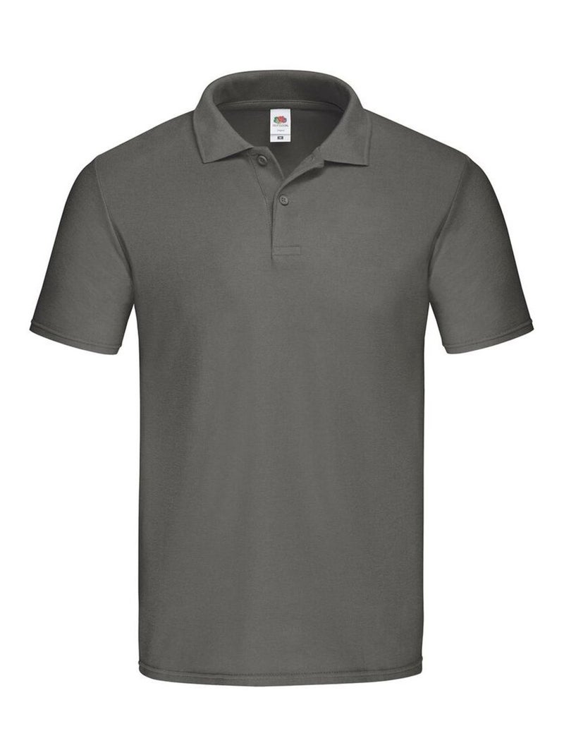 FruÇa of the Loom - Polo ORIGINAL Gris foncé - Kiabi
