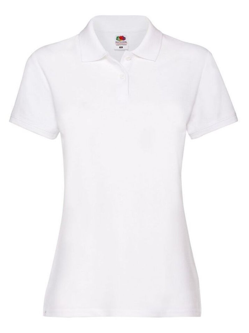 FruÇa of the Loom - Polo PREMIUM Blanc - Kiabi