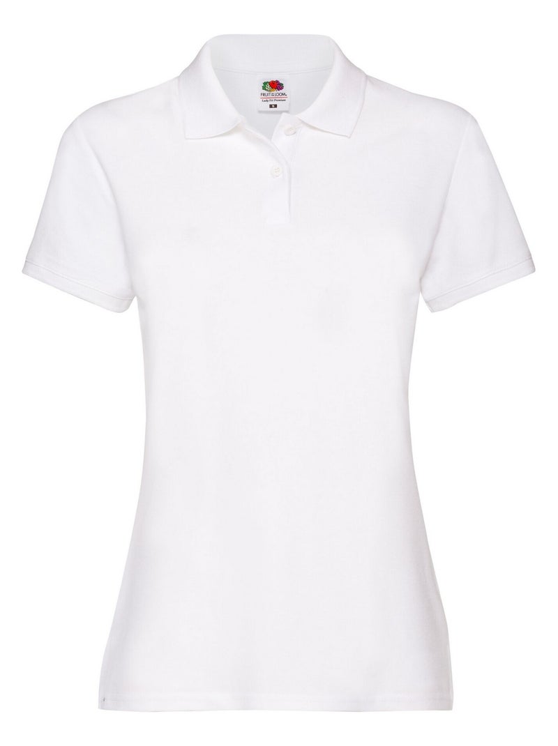 FruÇa of the Loom - Polo PREMIUM Blanc - Kiabi