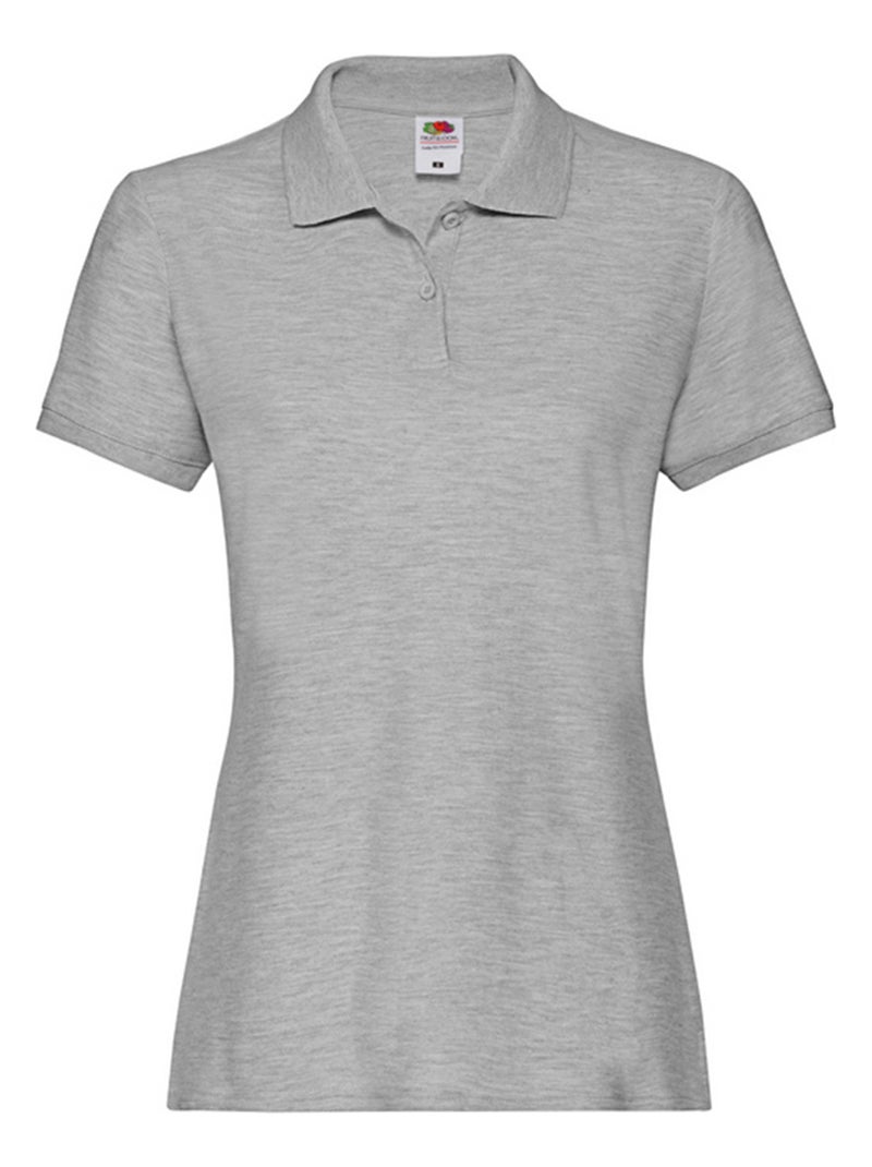 FruÇa of the Loom - Polo PREMIUM Gris clair - Kiabi