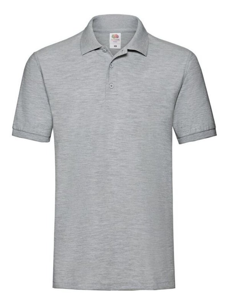 FruÇa of the Loom - Polo PREMIUM Gris Gris clair - Kiabi