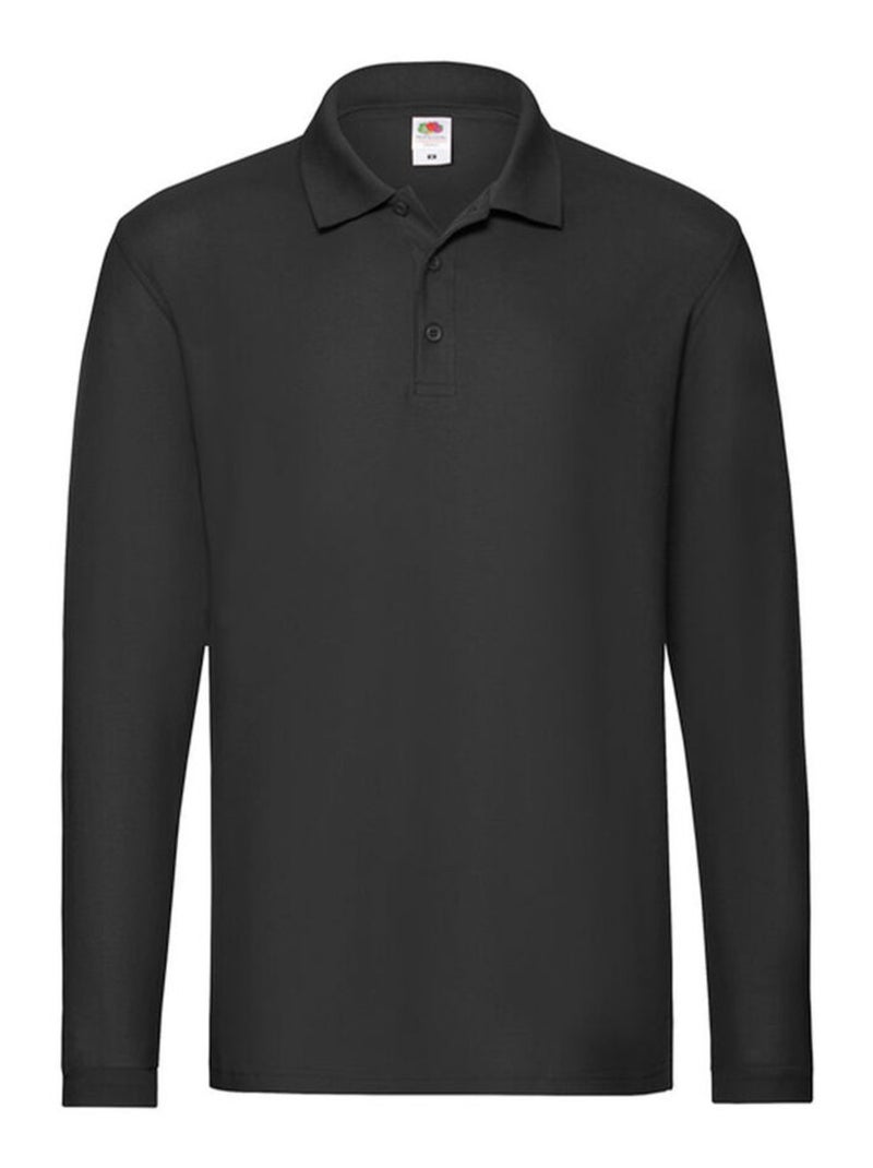 FruÇa of the Loom - Polo PREMIUM Noir - Kiabi