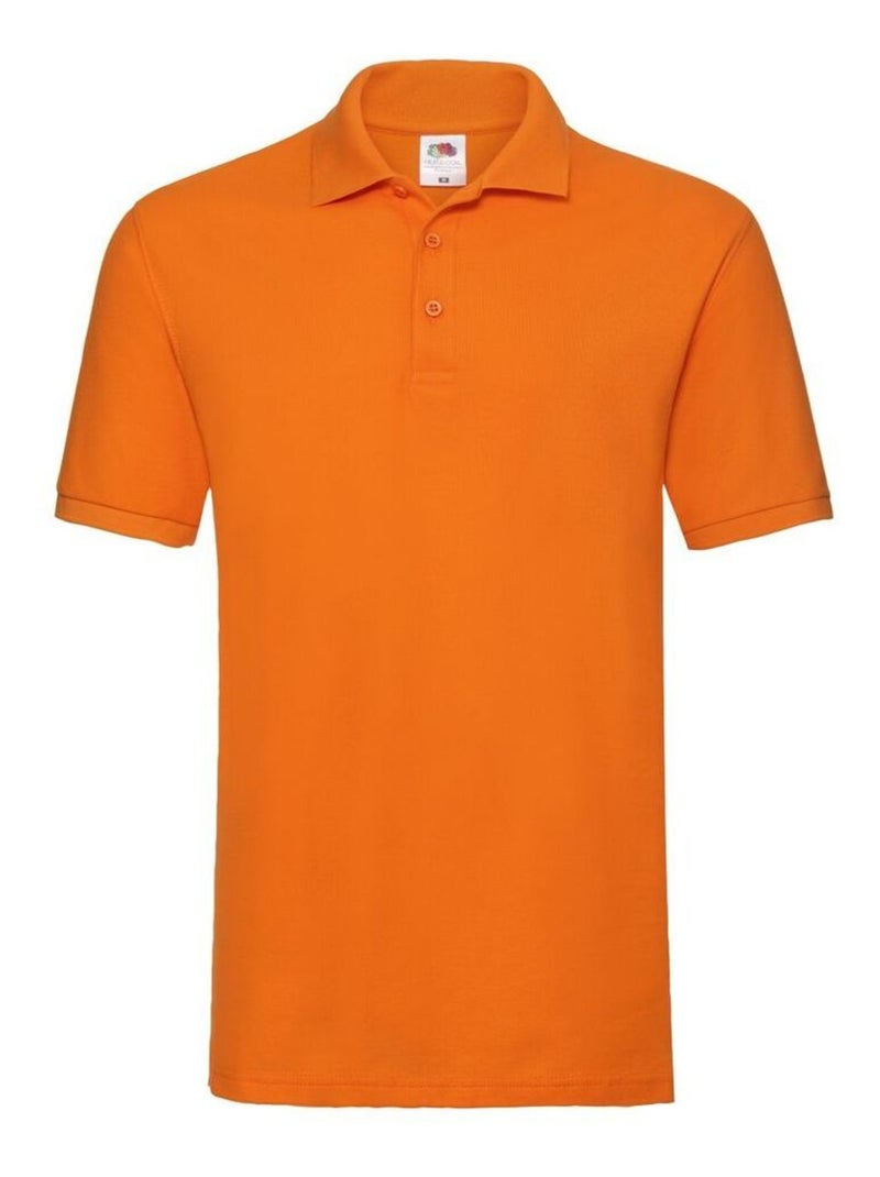 FruÇa of the Loom - Polo PREMIUM Orange - Kiabi