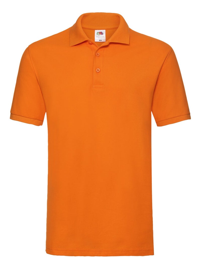 FruÇa of the Loom - Polo PREMIUM Orange - Kiabi