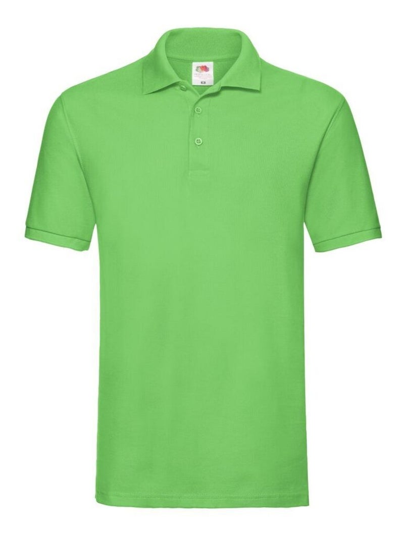 FruÇa of the Loom - Polo PREMIUM Vert - Kiabi