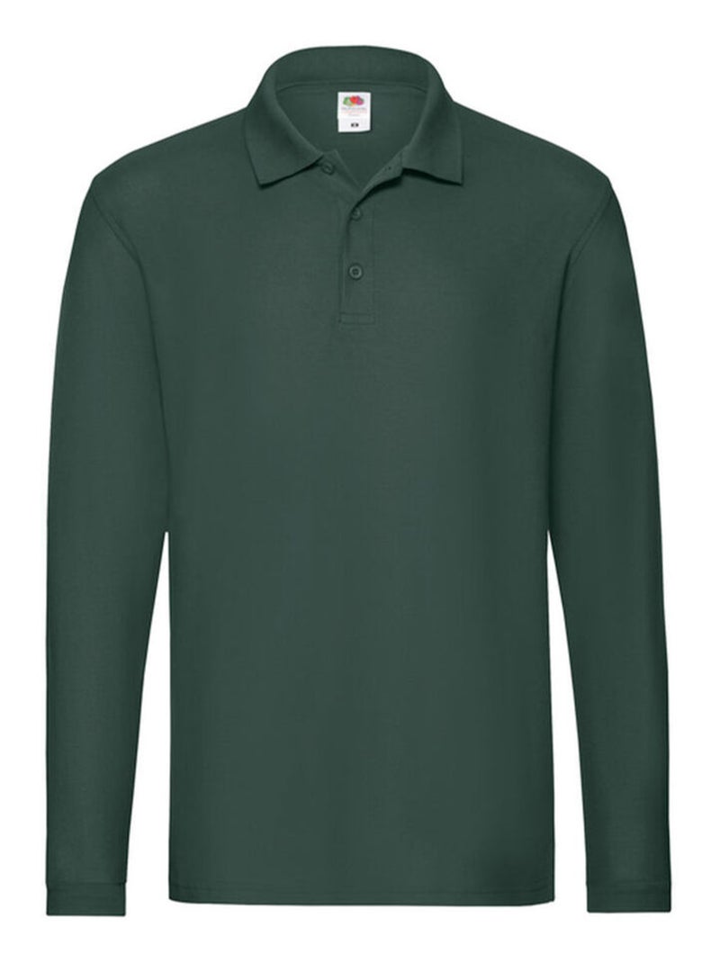 FruÇa of the Loom - Polo PREMIUM Vert forêt - Kiabi