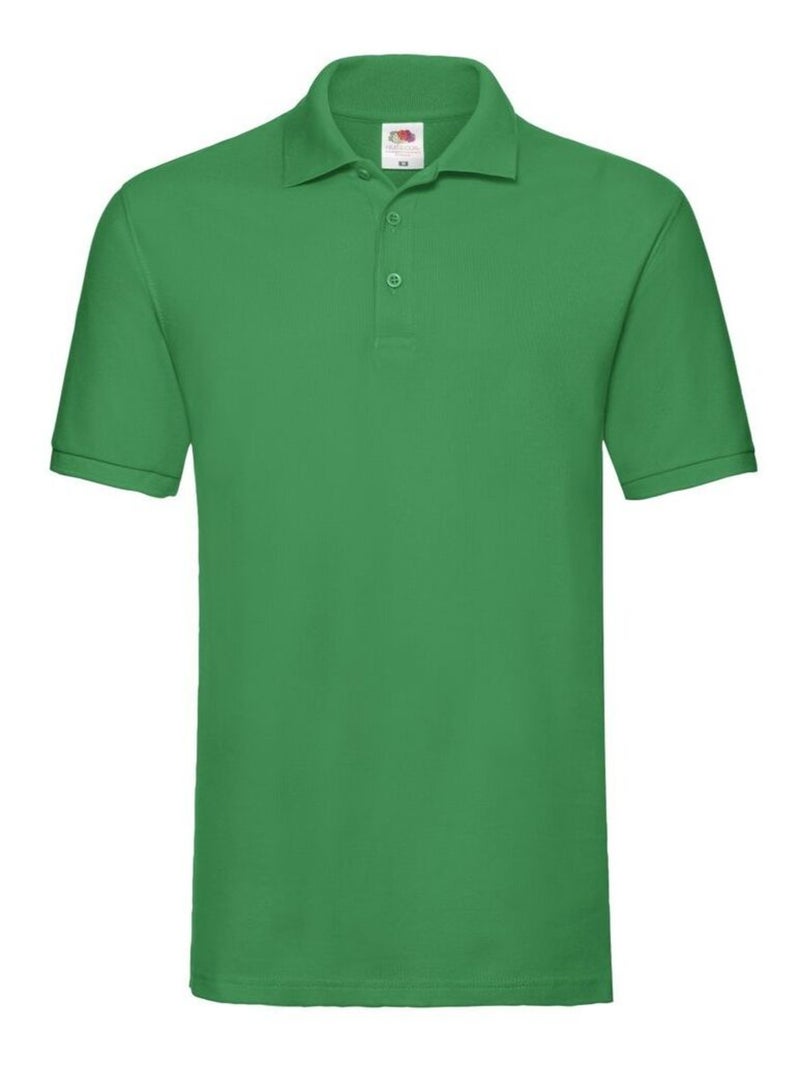 FruÇa of the Loom - Polo PREMIUM Vert jade - Kiabi