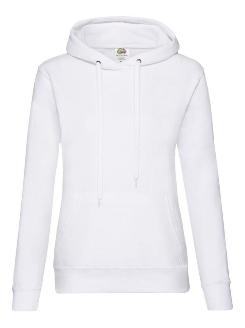 FruÇa of the Loom - Sweat à capuche CLASSIC Blanc - Kiabi